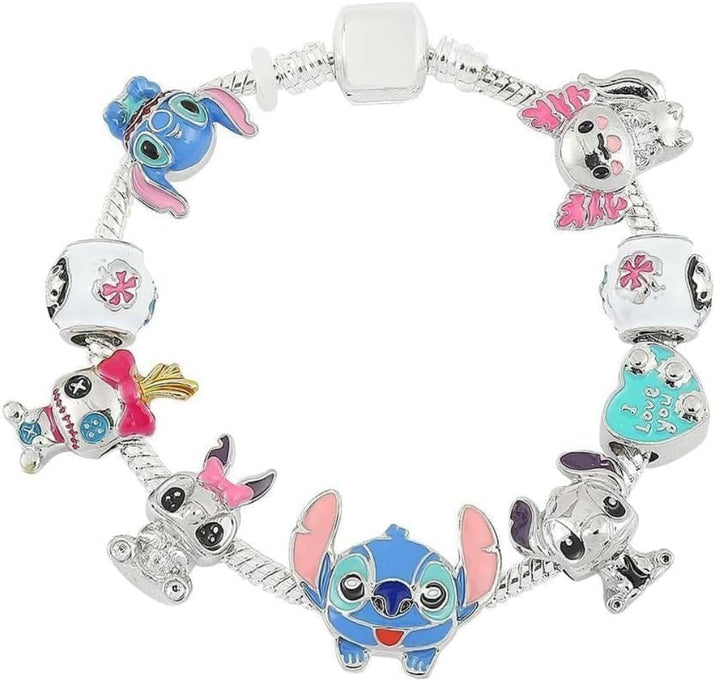 Christmas Advent Calendar 2025 Charm Bracelet Advent Calendar DIY Jewelry Making Kit 24 Days Christmas Countdown Calendar for Girl Kids Teens (8#)