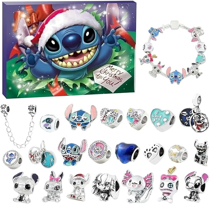 Stitch Charm Bracelet Advent Calender 2025 - Free Shipping!