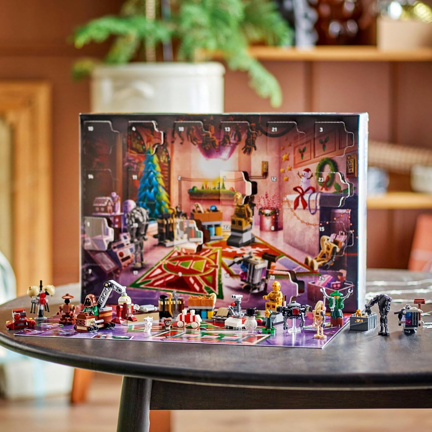 ® Star Wars™ Advent Calendar 2025 75418 Toy Set for Kids, Unique Mini Build Toys, Iconic Characters, Buildable Vehicle, Christmas Holiday Present for Boys, Girls and Any Fan Aged 6 and Over